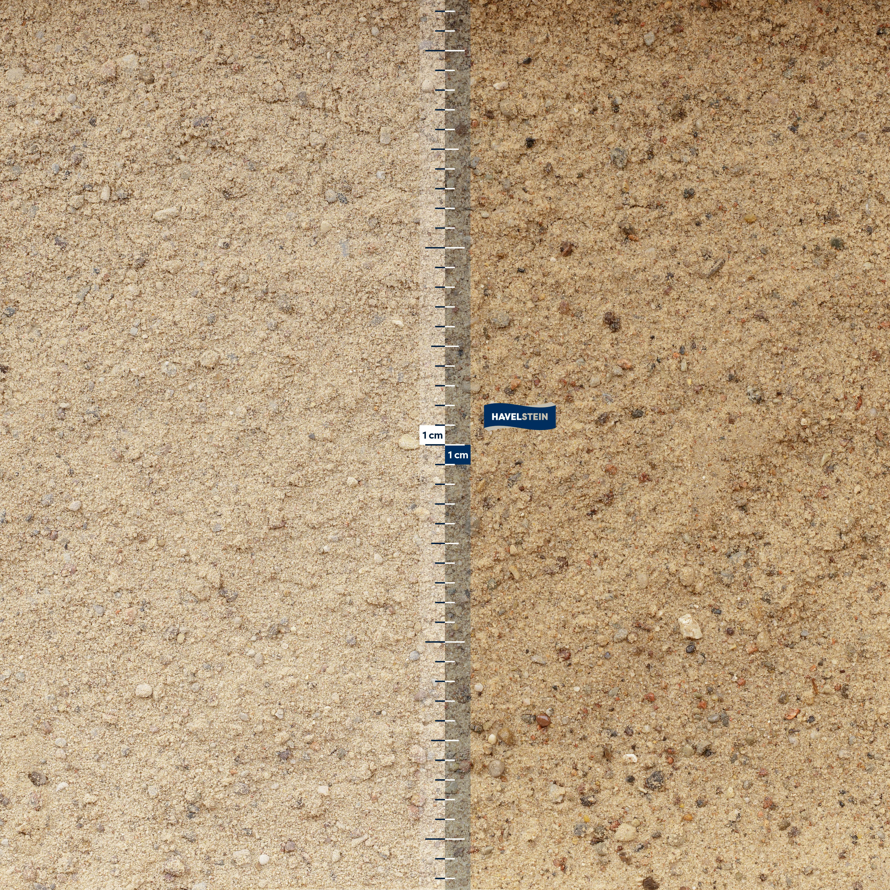 Sand (feine Gesteinskörnung), gewaschen (Sand (Allgemein)), Feine Gesteinskörnung, 0/4 mm, gewaschen (gelblich), Estrich