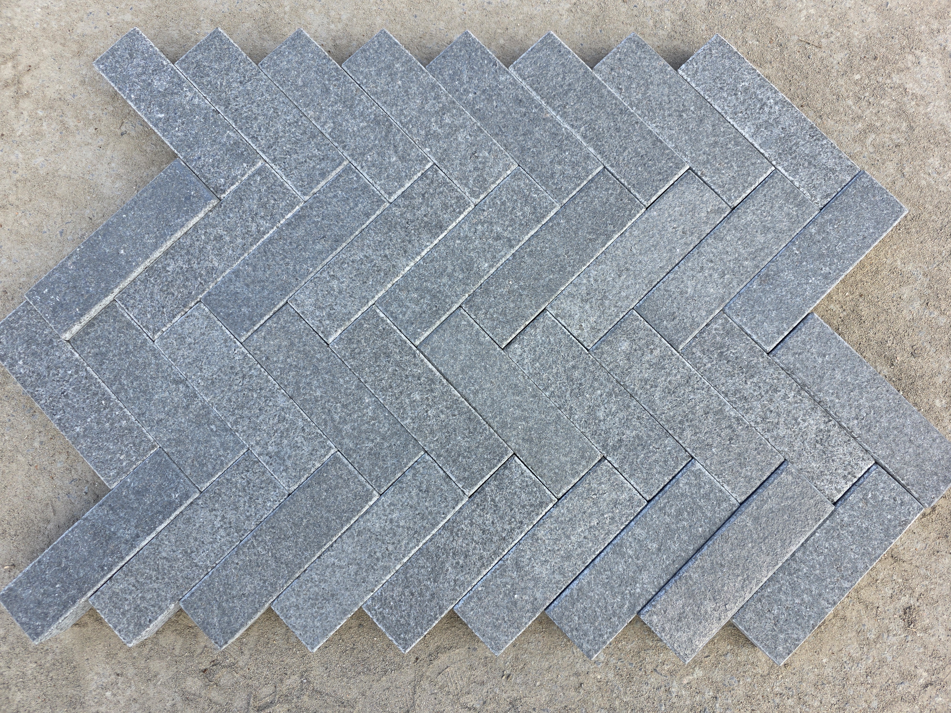 Pflasterriegel, Gabbro (Schwarz)