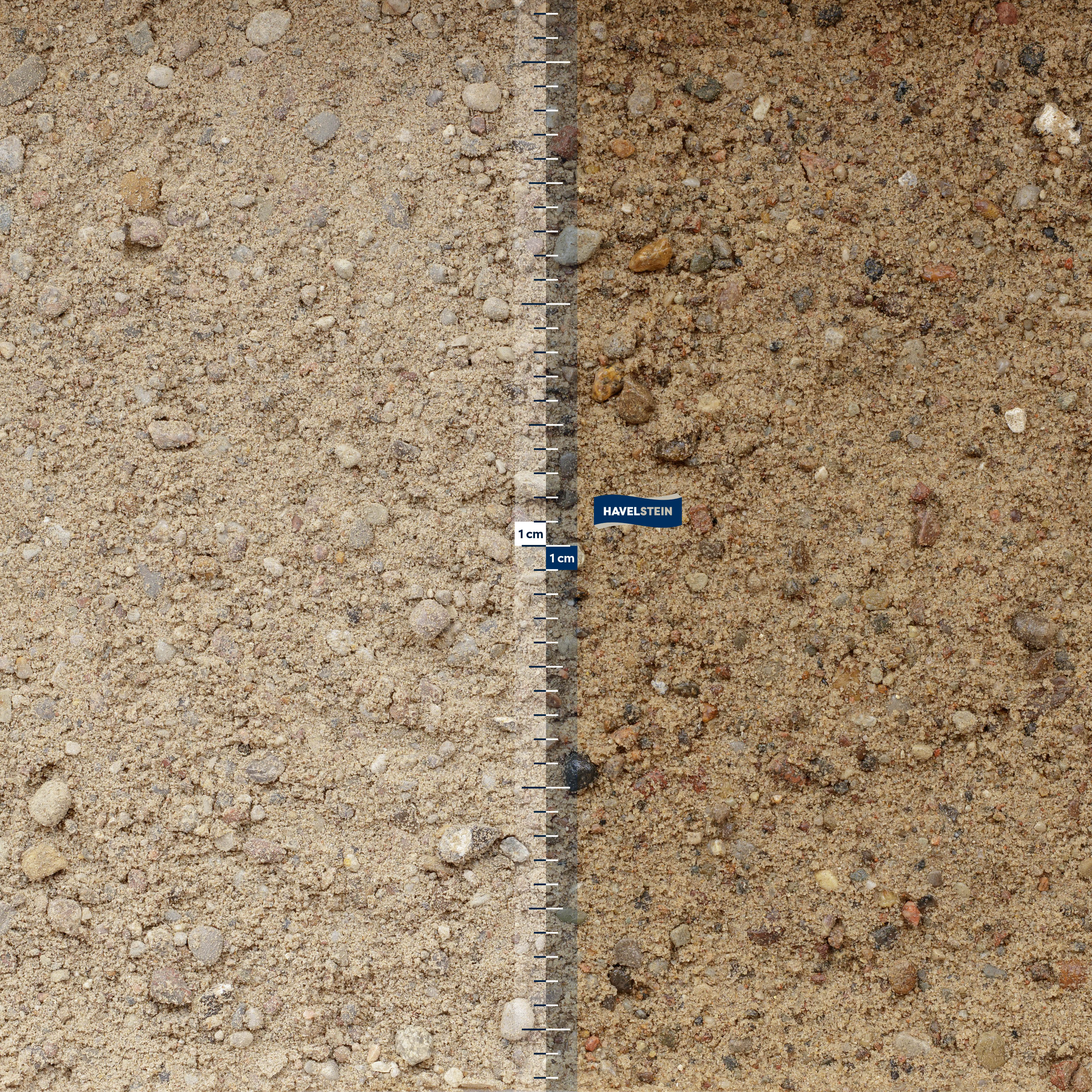 Sand (feine Gesteinskörnung), gewaschen (Sand (Allgemein)), Feine Gesteinskörnung, 0/16 mm, gewaschen (gelblich), Beton