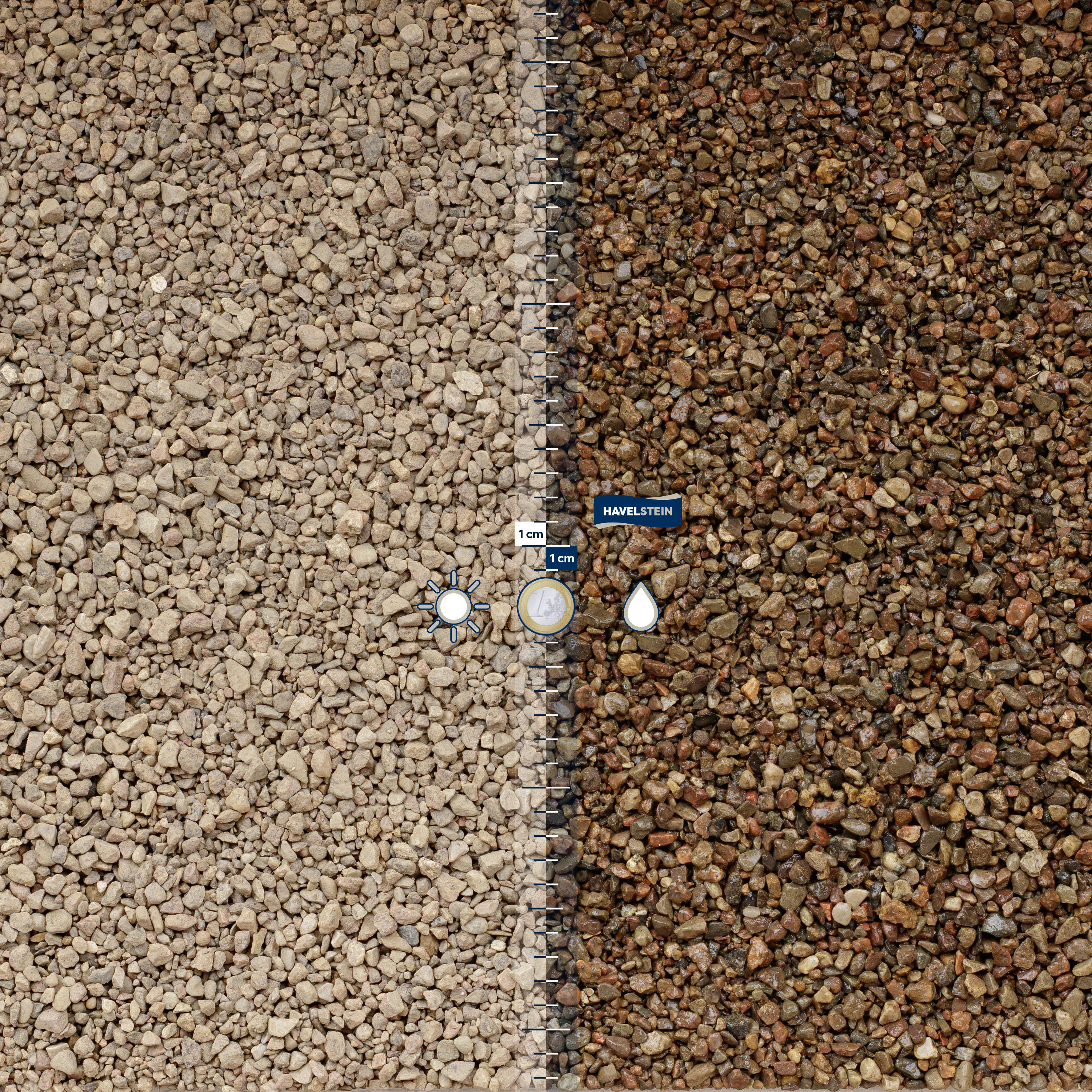 Drainage- und Filterkies, gewaschen (Kies (allgemein))