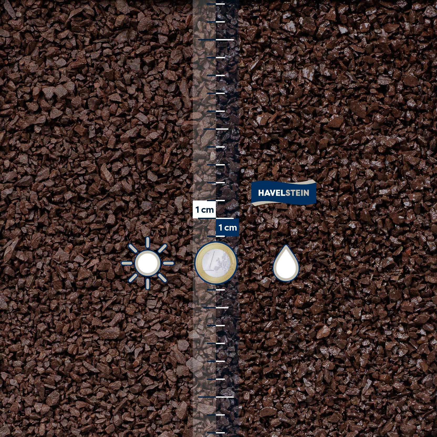 Splitt (gebrochenes Material) (Rhyolith)